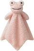 Baby Pink Frog Soft Stuffed Animal Security Blanket, Plush Frog Character Lovey Blanket, Baby Shower/Nursery Gift, Newborn Infant Toddler Snuggle ...