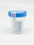 Sterile Specimen Cups with Lids: 4oz Transparent Urine Collection Cup with Leak-Resistant Screw-On Lids - 3-inch Sample Jars - Designed for Secure...