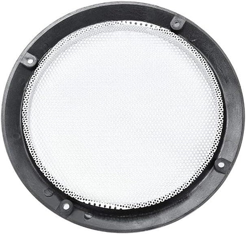 uxcell 2pcs 4" Speaker Grill Mesh Decorative Circle Woofer Guard Protector Cover Accessories White...
