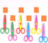 Paper Edge Scissors, Set of 6 Craft Scissors with 6 Different Wavy Lines Decorative Edge, DIY Art Paper Scrapbooking Decorative Edge Scissors...