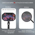 Bar End Bike Mirrors, High–Definition Convex Glass Lens for E-Bike Handlebars, Scratch Resistant, Safe Rearview 1 Pair Bicycle Mirror BT-015(Right...