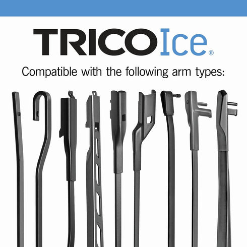 TRICO ICE Wiper Blade 17 inch Fits Select Nissan, Toyota, Honda, Chevrolet, Subaru, Infiniti; GMC, ford, Cadillac, Pontiac, Mazda, BMW, Dodge, Mod...