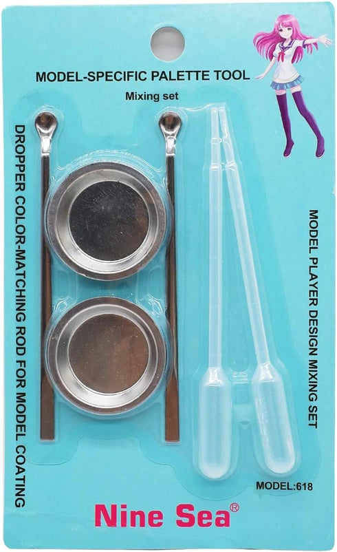 Paint Tray Paint Stirrer Dropper Suit Hobby Paint Airbrush Painting...
