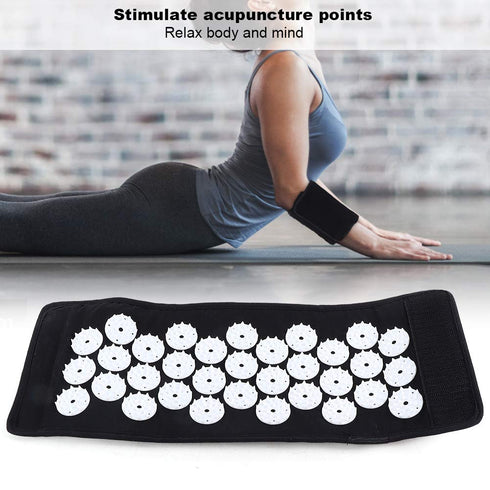 Acupuncture Arm Strap, Pain Relief Arm Belt, Yoga Arm Strap Acupressure Wrap for Arm Neck Back Pain Relief and Muscle Relaxation...