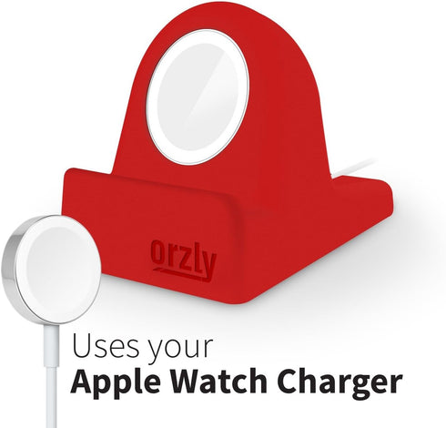 Orzly Elegant Apple Watch Charger Stand Apple Watch for All Series Ultra 49mm 2025 Series 10 46/42mm 9/8/7 45/ 41mm SE2/SE/6/5/4 44/40mm 3/2/1 42/...