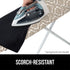 The Original GORILLA GRIP Ironing Board Cover and Pad, Silicone Coating, Thick Scorch Resistant Padding, Heavy Duty Iron Covers Standard Boards, H...