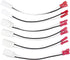 NewYall 6Pcs Dash Tweeter Door Speaker Wire Harness Adapter for Wrangler Compass Patriot Charger Challenger Grand Caravan Dart Avenger ProMaster R...