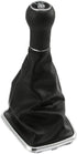 PARTOL 5 Speed Manual Shift Knob Boot, Car Gear Shifter Knob Gaiter Stick Head Lever PU Leather for VW Volkswagen MK4 GOLF/GTI/R32 1998-2005, 1998...