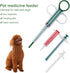 4Pcs Cat Pill Shooter Plunger Popper for Small Pet Cat Dog Soft Tip Tablet Syringe Pusher Pill Gun Dispenser Pet Medicine Feeder Piller Popper Med...