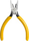 Jonard Tools JIC-891 Connector Crimping Plier with Side Cutter, 5-13/16" Length,Yellow...