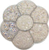 Chenkou Craft 3000PCS 1 Box White AB Round Flatback Imitation Half Pearls Bead Loose Beads Gem (White AB Half Ball)...