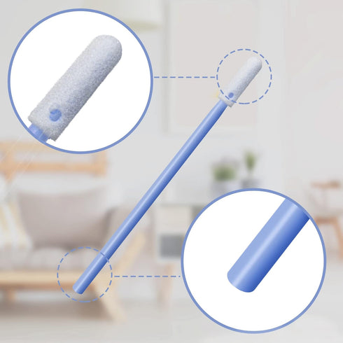 Wellgler's 200pcs Foam Swabs,for Makeup,Gun Cleaning or Pets Care,multi-role Cleaning Swabs KM742 (Blue)...