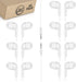 Earbuds 30 Pack | Bulk Basic Earbuds, Pearl White in-Ear Earbuds, Disposable Earphones, Affordable Headphones, 3.5 MM Audio Jack Earbuds for Schoo...