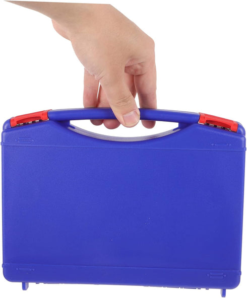 Tool Storage Box Portable Tool Case Vehicle Tool Case Plastic Case Hard Carrying Case Essential Tool Container Heavy Duty Toolbox Tools Storage Co...