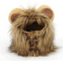 1pc Funny Wigs Dog Wigs Dog Lion Cosplay Realistic Lion Mane Hats Aquarium Plant Holder Costume Bonnet Cat Costume Hat Cat Lion Costume Dog Lion H...