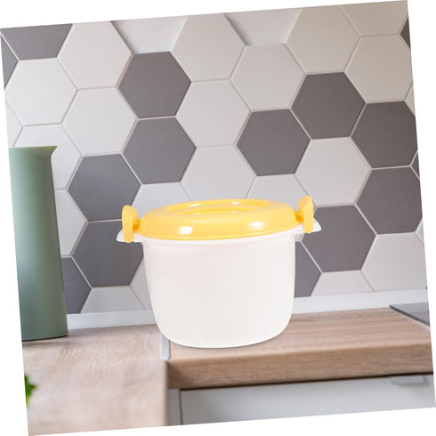 Rice Cooker Fast Microwave Cookware Portable Heater Tiny Containers Heated Lunchbox Oven Spachella Mini Steamer Rice Maker Asian Cookware Food Mug...