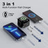 20W for Apple Watch Charger, PD 3-in-1 Portable Fast Charger with Magnetic Wireless Charging, Dual Ports USB C Wall Charger Block Compatible with ...