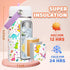 12 oz Kids Water Bottles for Girls - Insulated Water Bottle with Straw & Silicone Boot, BPA-Free Stainless Steel Hydro Cup Cute, Mermaid Toddler W...