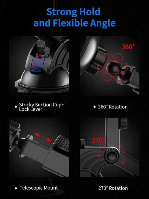 Magenetic Wireless Car Charger 15W for iPhone 13/13 Pro/13 Pro Max/13 Mini/12/12 Pro/ 12 Pro Max/12 Mini,Fast Charging Dashboard Air Vent Car Moun...