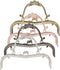 4 Colors Purse Clasp Frame,8.14Inch Bag Kiss Clasp Lock,Metal Purse Frame for DIY Craft,Purse Making,Bag Making...