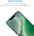 (2 Pack) HPTech Privacy Screen Protector Designed for iPhone 13 and iPhone 13 Pro 6.1-inch Anti-Spy Tempered Glass, Anti Scratch, Bubble Free......