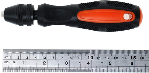 AUTOTOOLHOME Adjustable Pin Vise Hand Drill Chuck Capacity 0-5/16" Model Hobby Tool fit Drill Bit Screwdriver Bits...