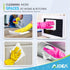 AIDEA Microfiber Cleaning Cloths White-24PK, Absorbent Cleaning Rags, Lint-Free, Scratch-Free, Streak-Free Wash Cloths, Microfiber Cloth, Dish Tow...