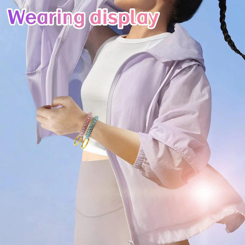 12 Colors Wrist Keychain Plastic Spring Flexible Spiral Wrist Coil Stretchable Wrist Band Wristlet Keychain Bracelet Wrist Coil for Sauna Gym Pool...