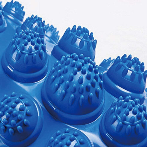 Foot Massage Mat Massage Pad Acupressure Mat Bathroom Mat Yoga Mat Outdoor Game 2 PCS (Blue)...