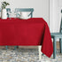 sancua Square Tablecloth - 54 x 54 Inch - Stain and Wrinkle Resistant Washable Polyester Table Cloth, Decorative Fabric Table Cover for Dining Tab...
