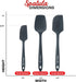 UpGood Silicone Spatula Set 600°F - High Heat Resistant Nonstick, Small and Large Kitchen Spatulas - Flexible BPA Free Professional Grade Cookware...