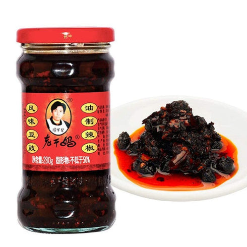 Lao Gan Ma Black Bean Chilli Sauce, 280g...