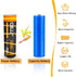? 3.7 Volt Rechargeable Batteries 3200mAh for Flashlights, Headlamps, Doorbells, RC Cars etc. (2 Pack Button Top)...