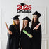 2025 Graduation Party Decorations Wooden Sign Red Class of 2025 Photo Booth Props 2025 Graduation Picture Props for 2025 Graduation Party Supplies...