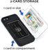 TORU CX PRO for iPhone SE 2022 / SE 2020 / iPhone 8 / iPhone 7 Case Wallet | Protective Shockproof Heavy Duty Cover with Hidden Card Holder & Card...