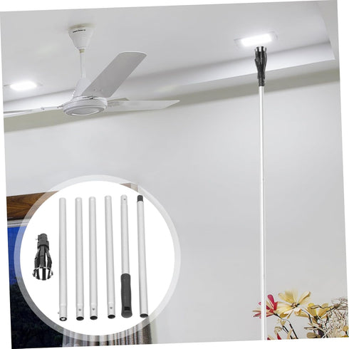 1 Set LED Bulb Changer high Ceiling with Pole Bulb Changer for Light Bulbs Bulb Changer for Flood Light Bulbs 4 Piece Set Removal Tool Ceiling Lig...