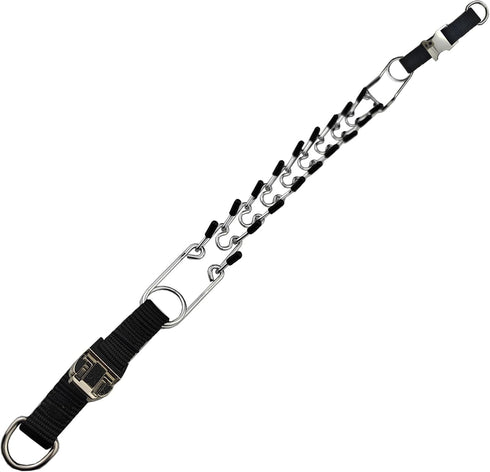 New Prong Dog Collar Metal Prong Dog Training Dog Collar with Metal Quick Release Pet Collar for Dogs Large Size...