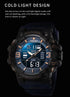 Men's Military Watches Outdoor Sports Digital Watch Waterproof LED Date Alarm Wrist Watches for Men...