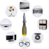11 in 1 Ratcheting Multitool Screwdriver Multi-function Magnetic Screwdriver Professional Angle Screwdriver Repair Tool (Yellow?NEW Magnetic?)...