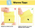 2400 Sheets Sticky Notes - 2 x 1.5" Notes Pads, Small Self-Adhesive Notes, Yellow Self-Stick Pads for Office Supplies, School, Home (24 Pack)...