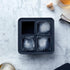 W&P Peak Silicone Extra Large Cube Ice Tray w/ Protective Lid | Blue Peak | Easy to Remove Ice Cubes | Food Grade Premium Silicone | Dishwasher Sa...