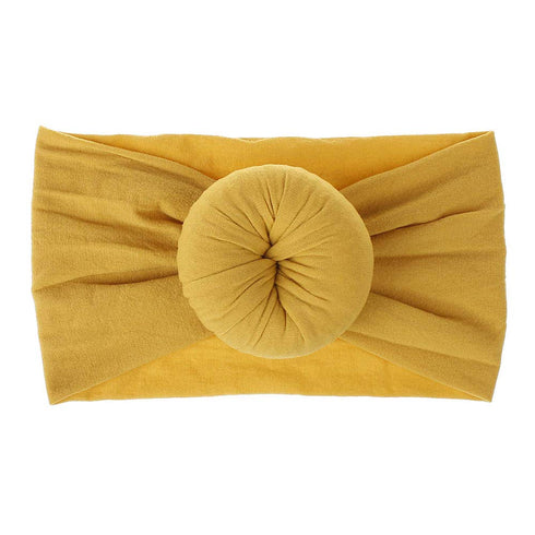 Qandsweet Baby Headbands Circle Bows Knotted Soft Silk Nylon Headwraps For Newborn Infant Toddlers Girl Kids...