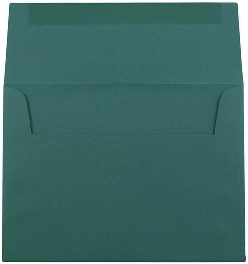 JAM PAPER A6 Premium Invitation Envelopes - 4 3/4 x 6 1/2 - Teal - 50/Pack...