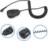 Hm-186ls Small Speaker Microphone Compatible for icom ID-31A ID-51A ID-52A IP100H IP501H radios with Right angle 2-pin connecto and Revolving Swiv...