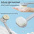 2 Pack Back Scrubber for Shower, Long Handle Bath Massage Cleaning Brush, Family Essentials Long Handle Back Shower Bath Soap Dispenser Massage Cl...