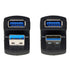 chenyang 2 Pack USB 3.0 Extender Adapter,USB 3.0 Male to Female Data Transfer Charging 180 Degree Angled Adapter...