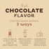 KOS Vegan Protein Powder, Chocolate USDA Organic - Low Carb Pea Protein Blend, Plant Based Superfood with Vitamins & Minerals - Keto, Soy, Gluten ...