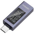USB C Power Meter USB C Tester, USB Multimeter 4-30V 0-12A Voltage Current Capacity Energy Power Digital Tester for Tablet Chargers Power Bank Cab...