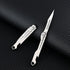 Titanium Alloy Keychain Utility Knife, Small Folding Pocket Knife for Women Men with Extra 10PCS #11 Blades...