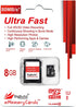 8GB Ultra Fast 80MB/s microSDHC Memory Card for Amazon Fire 7, 8 10, Plus, Kids Edition, HD Edition Tablet...